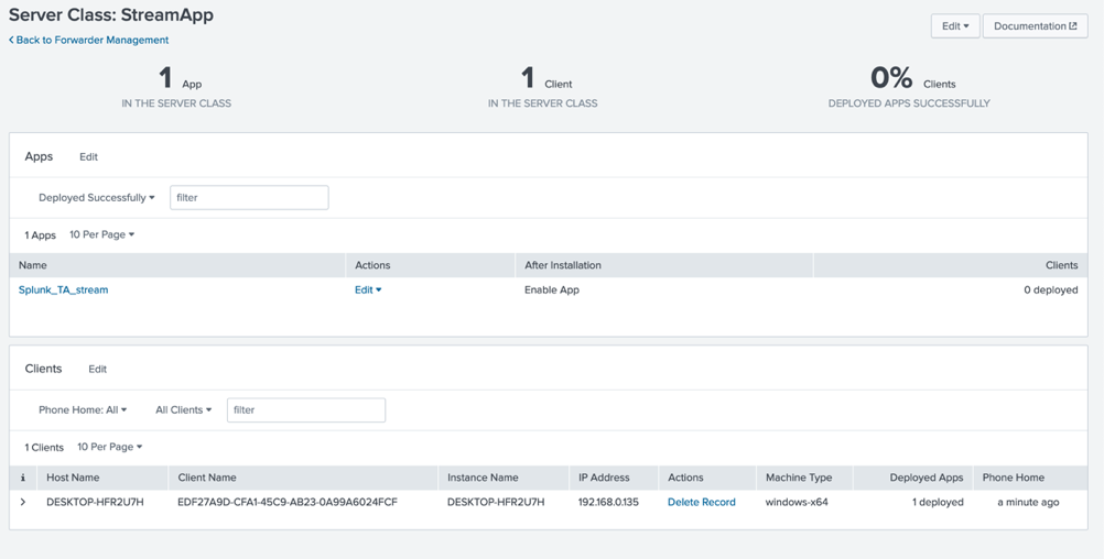 Server class preview