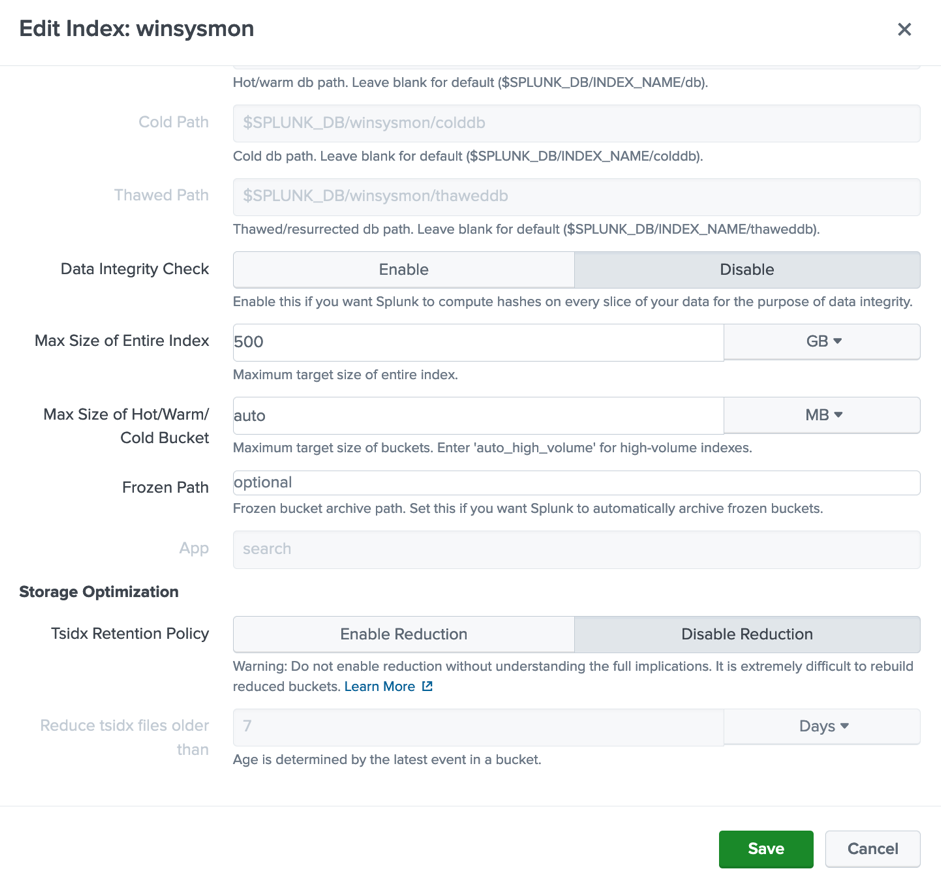 winsysmon index created
